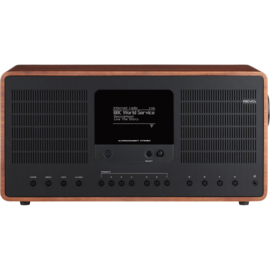 Revo SuperConnect Stereo radio met DAB+, internet, Bluetooth en Spotify, walnut black