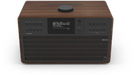 Revo SuperCD hifi stereo systeem met CD, Bluetooth, DAB+, Internetradio en Spotify, walnoot-zwart