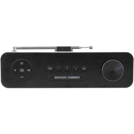 Soundmaster DAB700SW DAB+ radio met FM, Bluetooth, USB en Micro SD, zwart
