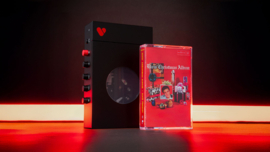 We Are Rewind Elvis draagbare oplaadbare stereo cassette speler met Bluetooth zender, zwart