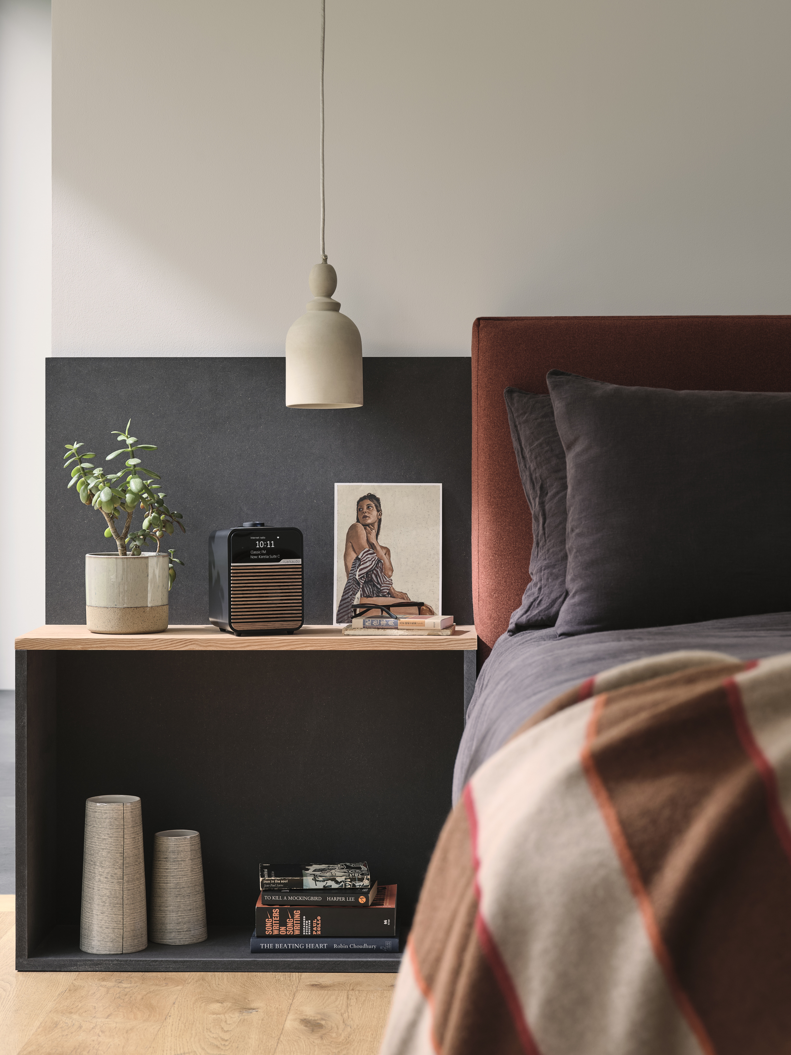 Ruark Audio R1S Smart Radio met WIFI internetradio, DAB+, FM, Spotify en Bluetooth, Satin Charcoal