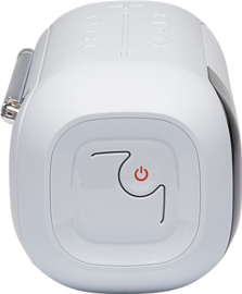 JBL Tuner 2 oplaadbare Bluetooth luidspreker met DAB+ en FM radio, wit