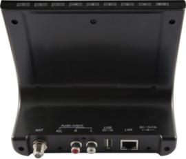 Imperial DABMAN i400 mini hifi tuner voor stereo installaties met internetradio, USB, DAB+, FM en Bluetooth, zwart