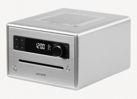 Sonoro tafelradio met DAB+ en FM, CD speler, USB en Bluetooth, zilver