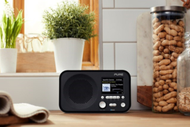 Pure Elan IR5 draagbare internet radio met Spotify Connect en Bluetooth, zwart