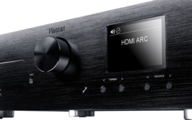 Magnat MC 400 tuner versterker met DAB+, FM, internet radio, Bluetooth en CD-speler