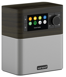 sonoro STREAM X internetradio met DAB+, FM, Bluetooth en USB, oak - silver, OPEN DOOS