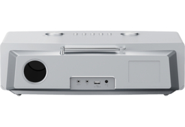 Kenwood CR-ST700SCD stereo smart radio Hi-Fi systeem met DAB+, FM, internetradio, CD, USB, Bluetooth en Spotify, zilver