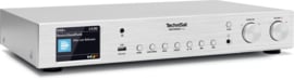 TechniSat DigitRadio 143 V3 stereo hifi DAB+ en wifi internet tuner met Bluetooth en Spotify, zilver