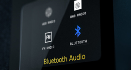 Pinell Supersound 102W DAB+ radio met FM, wifi internet en Bluetooth