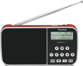 TechniSat TechniRadio RDR XL oplaadbare DAB+ en FM radio, Bluetooth ontvangst