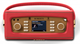 Roberts Revival RD70 DAB+ en FM radio met Bluetooth, Rood