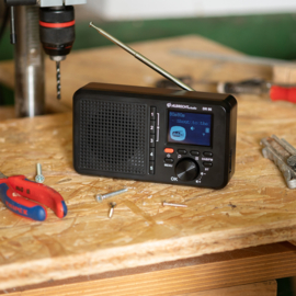 Albrecht DR 86 Senior compacte DAB+ en FM gebruiksvriendelijke digitale radio met Bluetooth, oplaadbaar