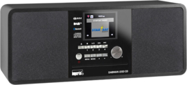 Imperial DABMAN i200 CD stereo hybride internetradio met CD, USB, Bluetooth en DAB+ digital radio, zwart