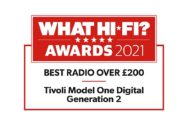 Tivoli Audio ART Model One Digital Generatie 2 met internetradio, DAB+, FM, Spotify en Bluetooth, black ash