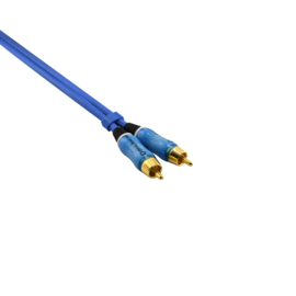 Oehlbach hoogwaardige stereo audio kabel, dubbel tulp / cinch / RCA - 100 cm