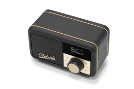 Roberts Revival Petite 2 mini DAB+ en FM radio met Bluetooth ontvangst, Zwart