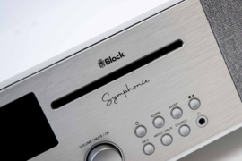 Block Symphonie alles-in-1 hifi stereo systeem met internetradio, DAB+, Spotify, Deezer, CD en Bluetooth, wit