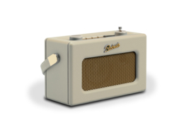 Roberts Uno BT retro DAB+ radio met FM en Bluetooth, pastel cream