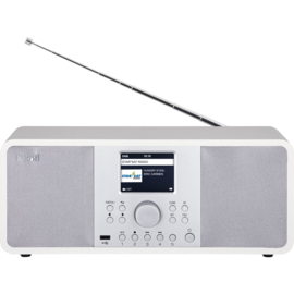 Imperial DABMAN i205 stereo hybride internetradio met DAB+ en FM en Bluetooth 5.0, wit