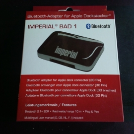 Imperial BAD 1 Bluetooth adapter voor 30-pin Apple docking station