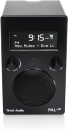 Tivoli Audio Model PAL+BT oplaadbare radio met DAB+, FM en Bluetooth, zwart