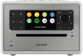 Sonoro Elite X internetradio met DAB+, FM, CD, Spotify en Bluetooth, wit