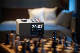 Kenwood CR-M70DAB oplaadbare draagbare SENIOREN radio met DAB+, FM, USB en Bluetooth, WIT