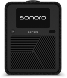 Sonoro Atron STEREO internetradio met DAB+, FM, Spotify en Bluetooth, Antraciet - Zwart