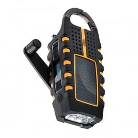 Eton Scorpion Opwindbare / Solar outdoor radio / lamp - Oranje