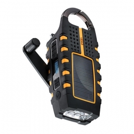 Eton Scorpion Opwindbare / Solar outdoor radio / lamp - Oranje