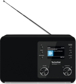 TechniSat DIGITRADIO 307 BT DAB+ en FM radio met Bluetooth audio streaming, zwart