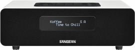 Sangean DDR-36 BT digitale tafelradio met DAB+, FM en Bluetooth, wit