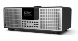 Revo SuperSystem stereo internetradio met Bluetooth, Spotify, USB en DAB+, matzwart - zilver