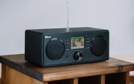 Block CR-20 Stereo High End radio met DAB+, internet en Spotify, hoogglans zwart