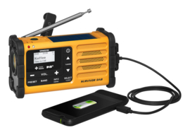 Sangean Survivor MMR-88+ DAB+ en FM nood radio met zonnepaneel en dynamo