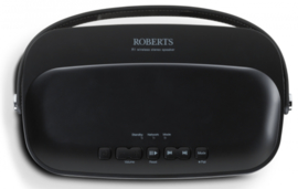 Roberts R1 draadloze multi-room luidspreker met internetradio, Spotify, USB en Bluetooth, zwart