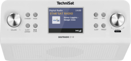 TechniSat DigitRadio 21 IR keuken (onderbouw) radio met internetradio, DAB+ en FM, wit