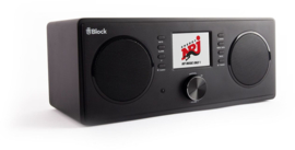 Block CR-20 Stereo High End radio met DAB+, internet en Spotify, hoogglans zwart