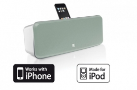Boston i-DS3 Plus (iPod , iPhone Speakers + SubWoofer, Wit)