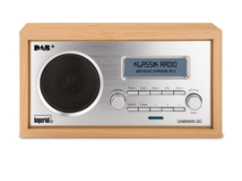 Imperial DABMAN 30 retro houten DAB+ en FM radio, hout