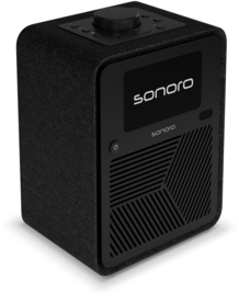 Sonoro Atron STEREO internetradio met DAB+, FM, Spotify en Bluetooth, Antraciet - Zwart