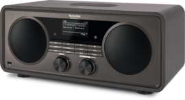 TechniSat DigitRadio 631 hifi audio radio met DAB+ en FM ontvangst, internet radio, CD-speler en Bluetooth streaming, antraciet