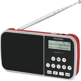 TechniSat TechniRadio RDR XL oplaadbare DAB+ en FM radio, Bluetooth ontvangst