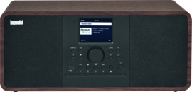 Imperial DABMAN i205 CD stereo hybride internetradio met DAB+ en FM en Bluetooth 5.0, walnoot