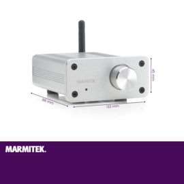 Marmitek BoomBoom 460 E digitale versterker en Bluetooth ontvanger voor passieve luidsprekers