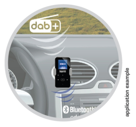 Imperial DABMAN 2 zak radio met DAB+, FM, Bluetooth zender en MP3