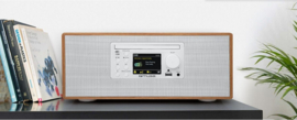 Muse M-695 DBTW stereo DAB+ en FM radio met CD, USB en Bluetooth, hout