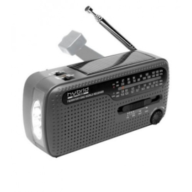 Muse MH-07 DS opwindbare AM / FM / SW radio met zonnepaneel