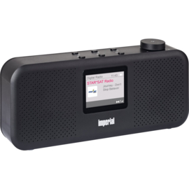 Imperial DABMAN 16 stereo compacte DAB+ radio met FM, zwart